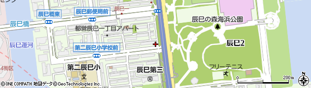東京湾岸警察署辰巳交番周辺の地図