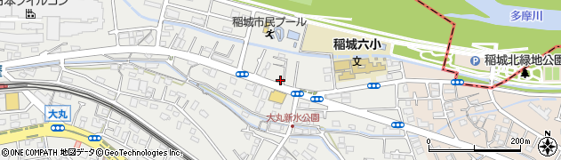 東京都稲城市大丸2143-12周辺の地図