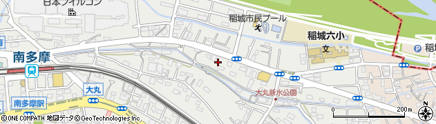 東京都稲城市大丸327周辺の地図