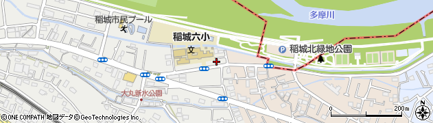 東京都稲城市大丸2108周辺の地図