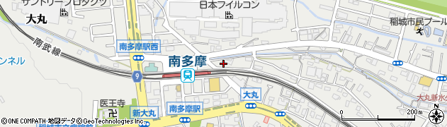 東京都稲城市大丸965周辺の地図