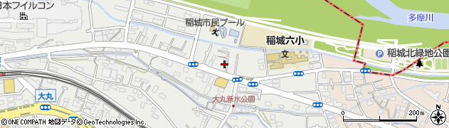 東京都稲城市大丸2143-11周辺の地図