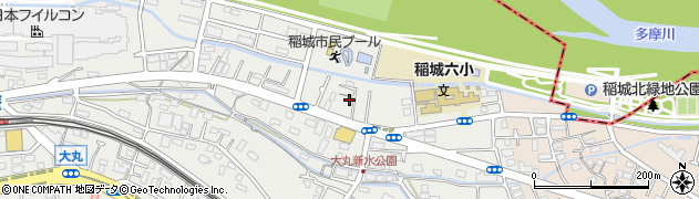東京都稲城市大丸2143-32周辺の地図