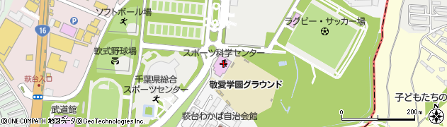 千葉県総合スポーツセンター周辺の地図