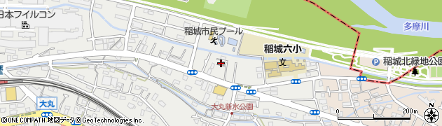 東京都稲城市大丸2143-40周辺の地図