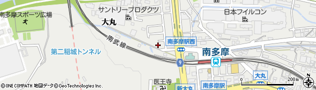 東京都稲城市大丸1378周辺の地図