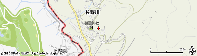 神奈川県相模原市緑区佐野川3114周辺の地図