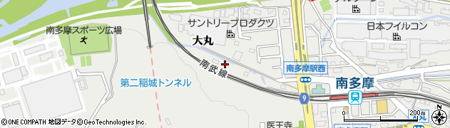東京都稲城市大丸1362周辺の地図