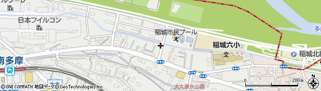 東京都稲城市大丸2144周辺の地図