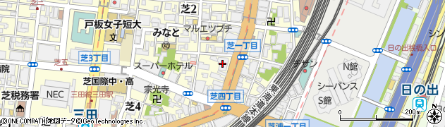 きらぼし銀行浜松町支店 ＡＴＭ周辺の地図