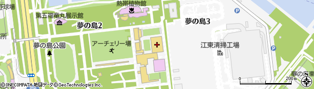 ＢｕｍＢ東京スポーツ文化館　申込受付周辺の地図