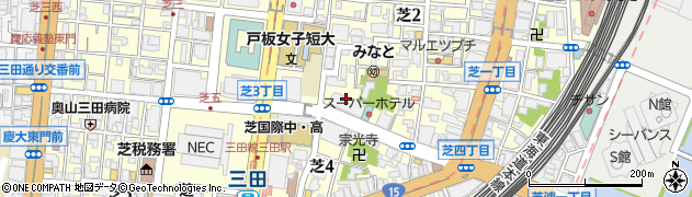 ライフカード株式会社　東京本社総務部受付周辺の地図