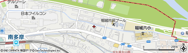 東京都稲城市大丸2146周辺の地図
