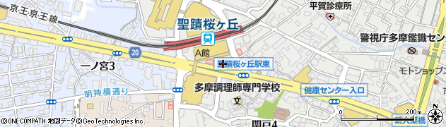 目利きの銀次 聖蹟桜ヶ丘駅前店周辺の地図