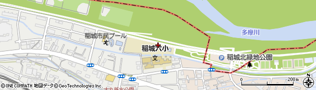 東京都稲城市大丸3113周辺の地図