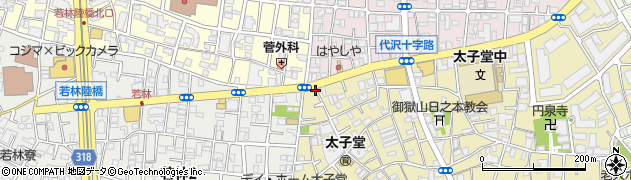 代田中筋周辺の地図