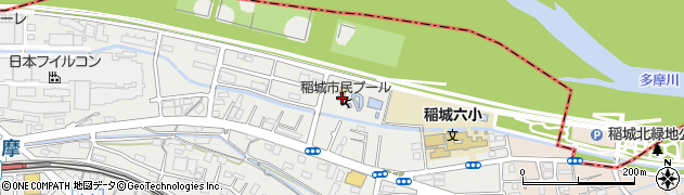 東京都稲城市大丸3111周辺の地図