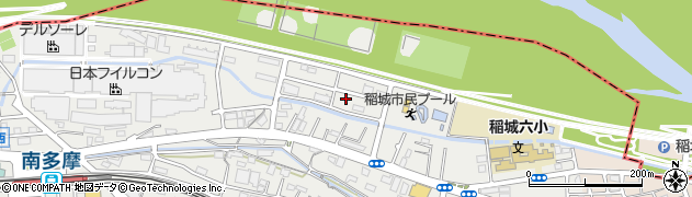 東京都稲城市大丸3108周辺の地図