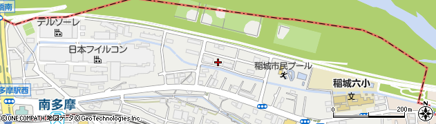 東京都稲城市大丸3106周辺の地図