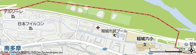 東京都稲城市大丸3104周辺の地図