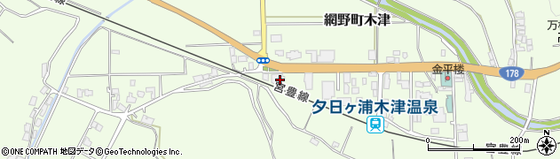 京都府京丹後市網野町木津2周辺の地図
