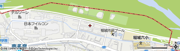 東京都稲城市大丸3102周辺の地図
