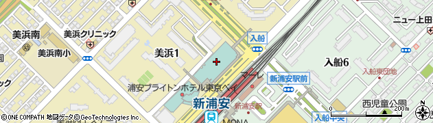 オリエンタルホテル東京ベイ周辺の地図