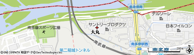 東京都稲城市大丸2271周辺の地図