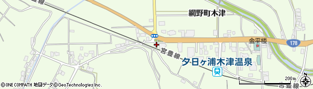 京都府京丹後市網野町木津173周辺の地図
