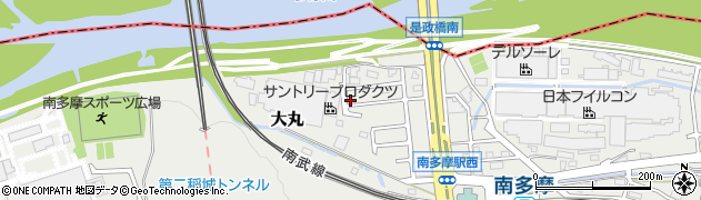 東京都稲城市大丸2267周辺の地図