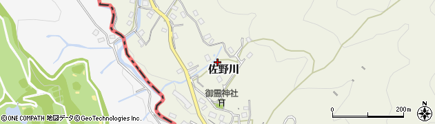 神奈川県相模原市緑区佐野川3139周辺の地図