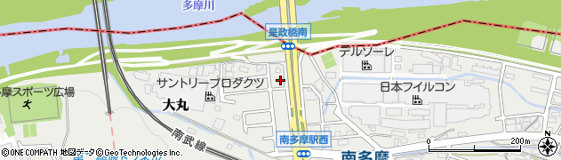 東京都稲城市大丸2252周辺の地図