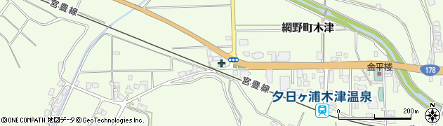 京都府京丹後市網野町木津199周辺の地図