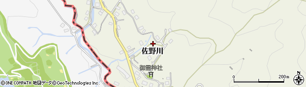 神奈川県相模原市緑区佐野川3135周辺の地図