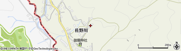 神奈川県相模原市緑区佐野川3132周辺の地図