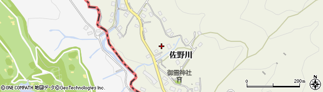 神奈川県相模原市緑区佐野川3334周辺の地図