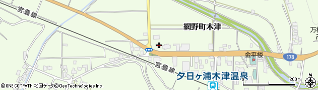 京都府京丹後市網野町木津415周辺の地図