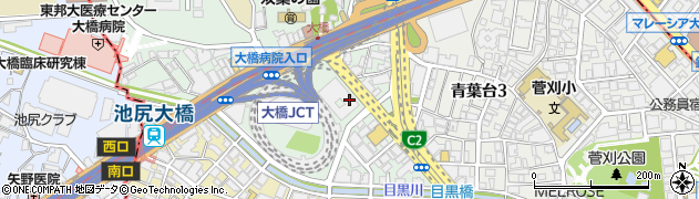 東京都目黒区大橋1丁目5-1周辺の地図