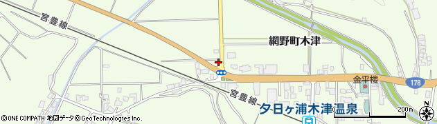 京都府京丹後市網野町木津59周辺の地図