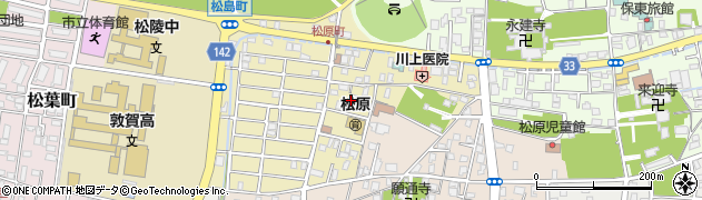 福井県敦賀市松原町5周辺の地図