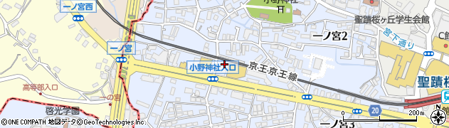 ドキわくランド　聖蹟桜ヶ丘店周辺の地図