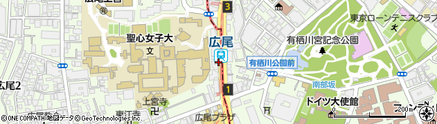 渋谷区外苑西通パーキングチケット３周辺の地図