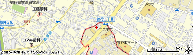 株式会社山梨中央銀行　ローンスクエア甲府周辺の地図