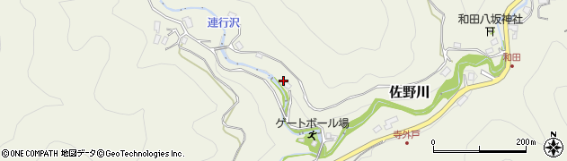 神奈川県相模原市緑区佐野川885周辺の地図
