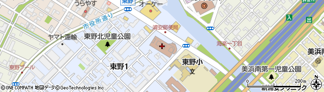 ゆうちょ銀行浦安店周辺の地図