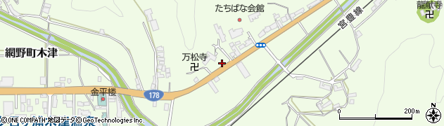 京都府京丹後市網野町木津853周辺の地図