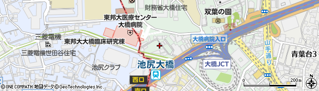 東京都目黒区大橋2丁目23-19周辺の地図