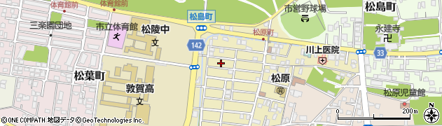 福井県敦賀市松原町24周辺の地図