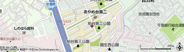 千葉県千葉市稲毛区柏台1周辺の地図