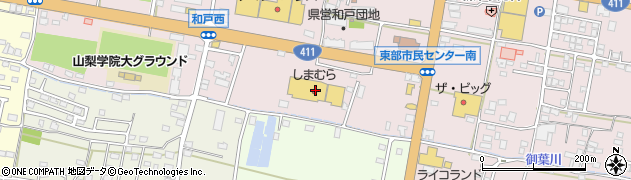 アベイル甲府東店周辺の地図